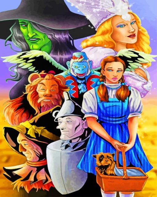 wizard-of-oz-paint-by-number