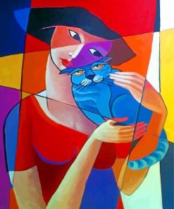woman-and-her-grey-cat-paint-by-numbers