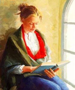 woman-reading-a-book-paint-by-number