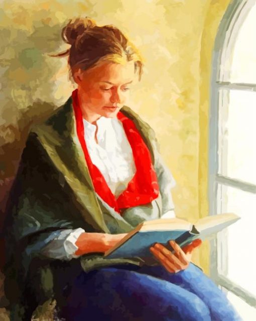 woman-reading-a-book-paint-by-number