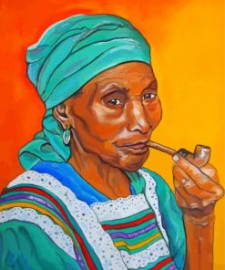 woman-smoking-paint-by-number