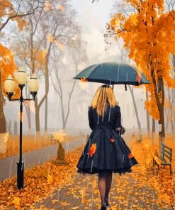 woman-under-a-black-umbrella-paint-by-number
