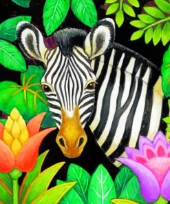 zebra-illustration-paint-by-number