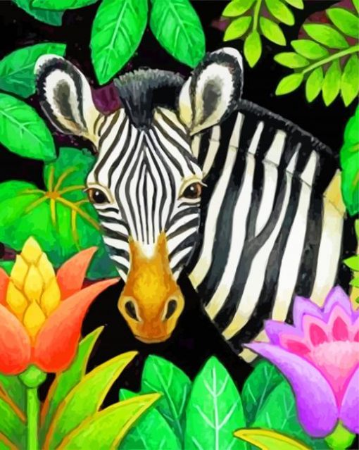 zebra-illustration-paint-by-number