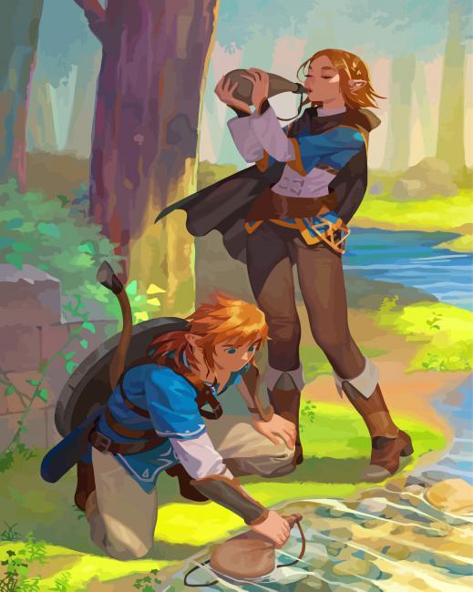 zelda-game-paint-by-numbers