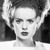 Bride-of-frankenstein-monochrome-paint-by-numbers