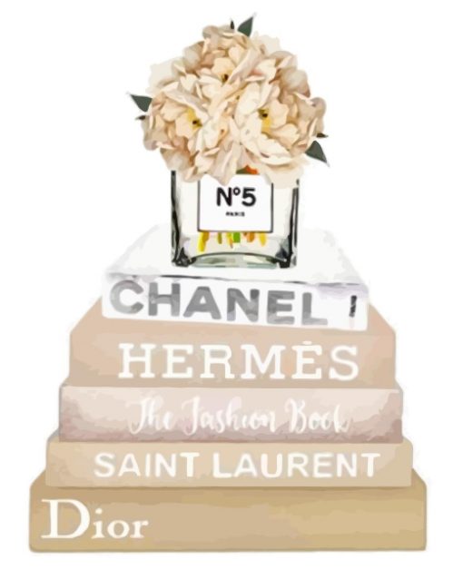 Chanel White Peony_paint-by-numbers