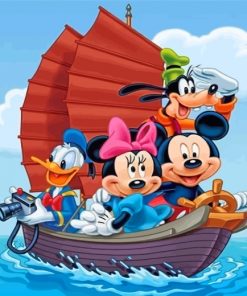 Mickey-Mouse-paint-by-numbers