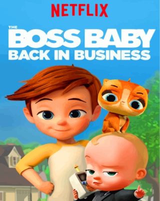 The Boss Baby - Paint By Number - Num Paint Kit