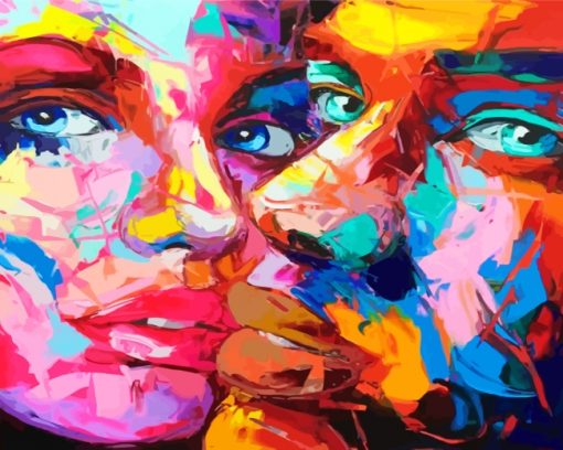 abstrcat-couple-faces-paint-by-numbers