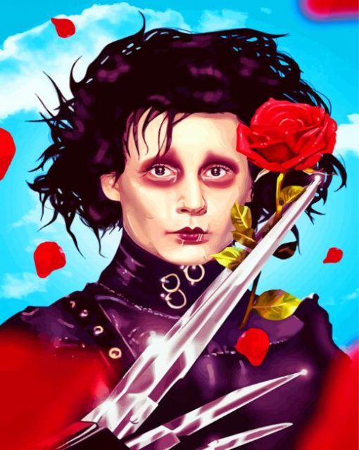 aesthetic-edward-scissorhands-(1)-paint-by-numbers
