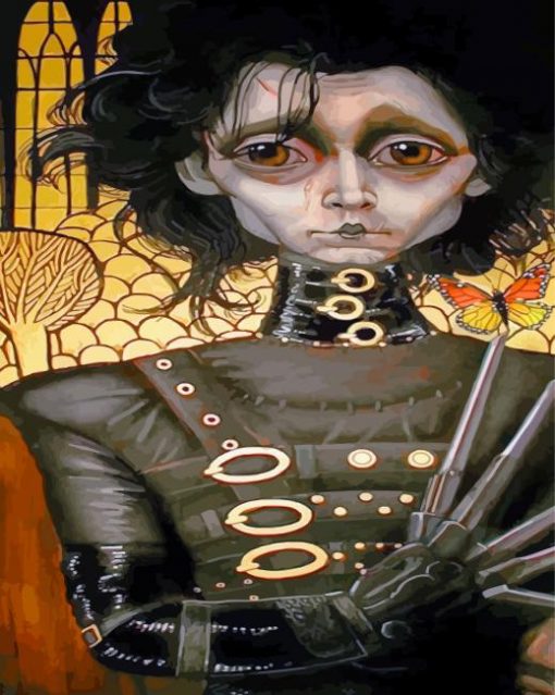 aesthetic-edward-scissorhands-paint-by-number