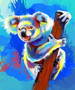 Aesthetic Koala paint by numbers