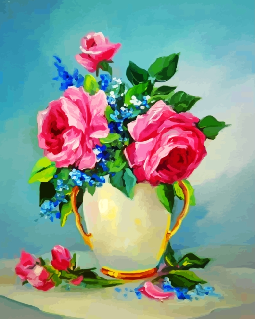 aesthetic-pink-roses-paint-by-numbers