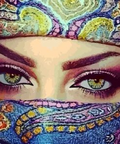 arabic eyes-paint-by-numbers