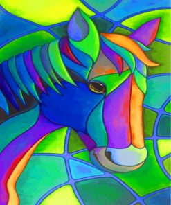 artistic-horse-paint-by-numbers