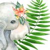 baby-elephant-with-flowers-paint-by-numbers