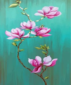 beautiful-magnolias-paint-by-numbers