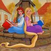 belle-and-rapunzel-paint-by-numbers