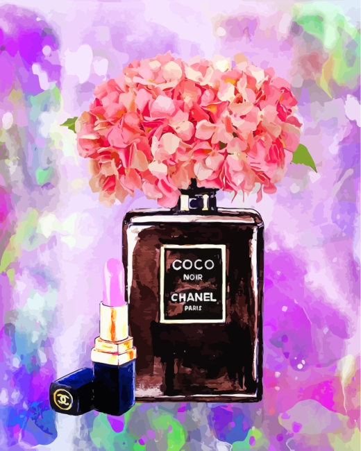 Coco Noir Chanel - Paint By Number - NumPaint - Paint by numbers