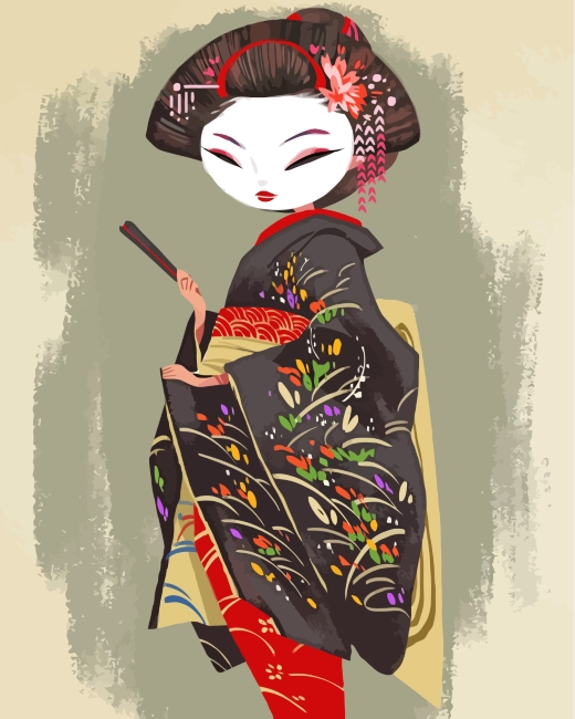 Modern Japanese Geisha