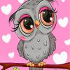 cute-grey-owl-paint-by-numbers