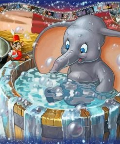disney dumbo-paint-by-numbers