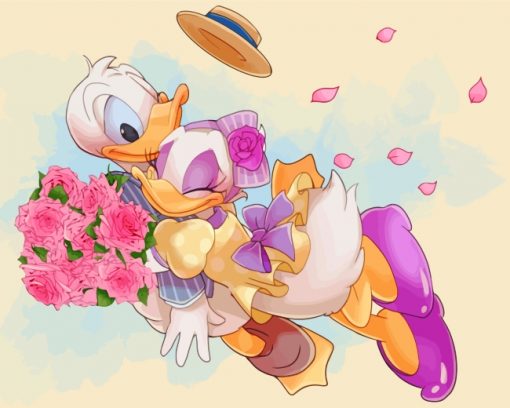 donald-and-daisy-art-paint-by-numbers