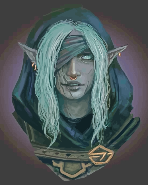elf-female-paint-by-numbers