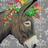floral-donkey-paint-by-numbers