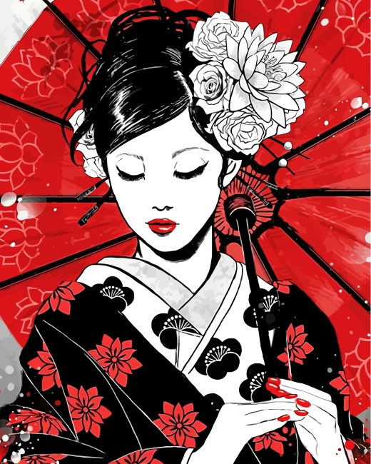 geisha-paint-by-numbers