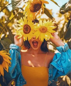 girl-and-sunflowers-paint-by-numbers