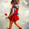 girl-holding-a-rose-paint-by-numbers