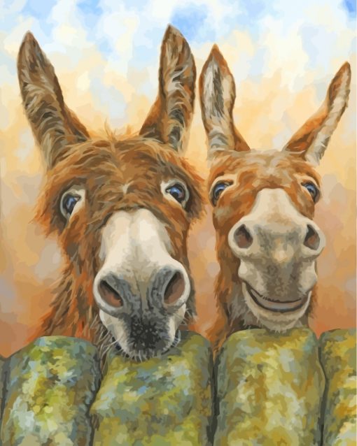 happy-donkeys-paint-by-numbers