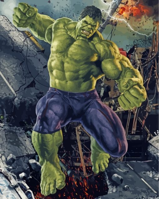 hulk-avengers-paint-by-numbers