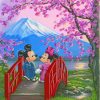 mickey-and-minnie-in-japan-paint-by-numbers
