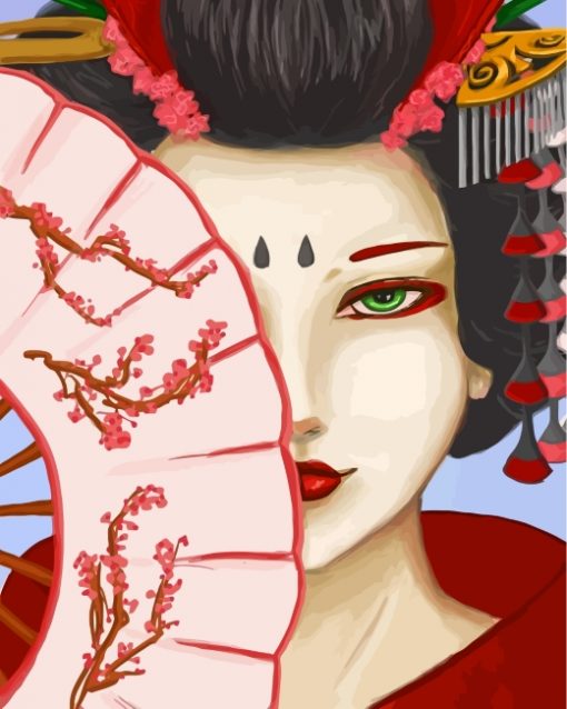 modern-japanese-geisha-paint-by-numbers