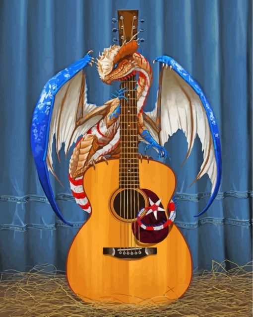 musician-dragon-paint-by-numbers