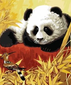 panda-and-bird-paint-by-numbers