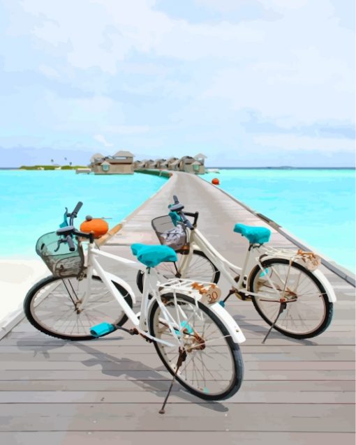 road-bicycle-maldives-paint-by-numbers