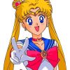 Sailor Moon Anime paint by numbers