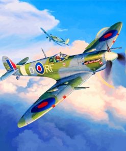 spitfire-paint-by-numbers
