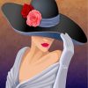 woman-with-a-black-hat-paint-by-numbers