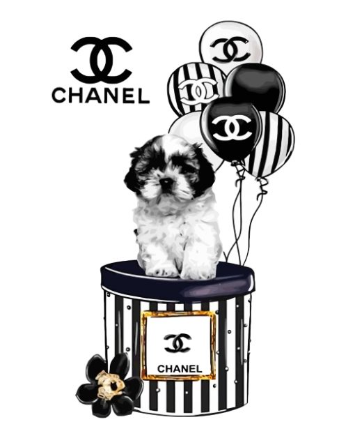 chanel-dog-paint-by-numbers