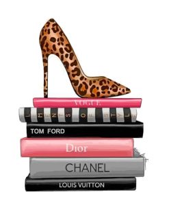 chanel-heels-and-books-paint-by-numbers
