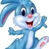 cute-blue-rabbit-paint-by-numbers