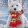cute-puppy-with-christmas-scarf-paint-by-numbers