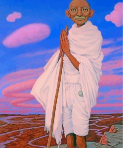 gandhi-paint-by-numbers