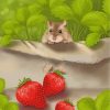 mouse-and-strawberries-paint-by-numbers