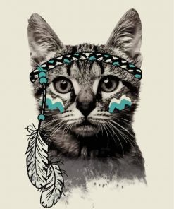 native-cat-paint-by-numbers